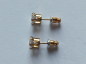 Preview: gold-plated zirconia silver studs---